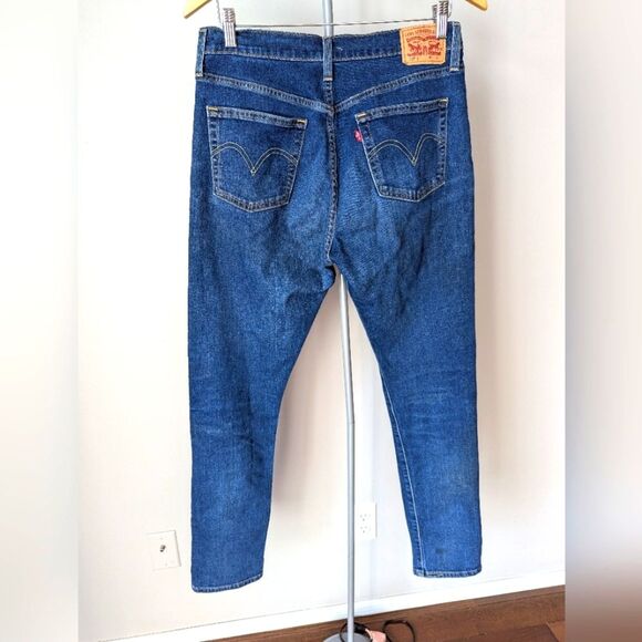 Levi's 501 S skinny vintage Y2K 90s button fly women's jeans size W29 X L30 - Picture 2 of 12